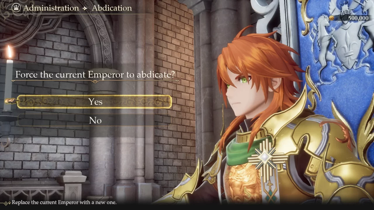 Romancing SaGa 2: Revenge of the Seven's protagonist contemplates whether their reign has come to an end.