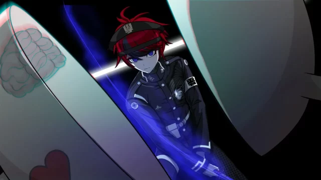 Takumi cuts Sirei in half in The Hundred Line.