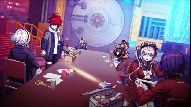 Nozomi, Takumi, Takemaru, Tsubasa, Kako, and Ima recover from their consecutive battles in The Hundred Line.