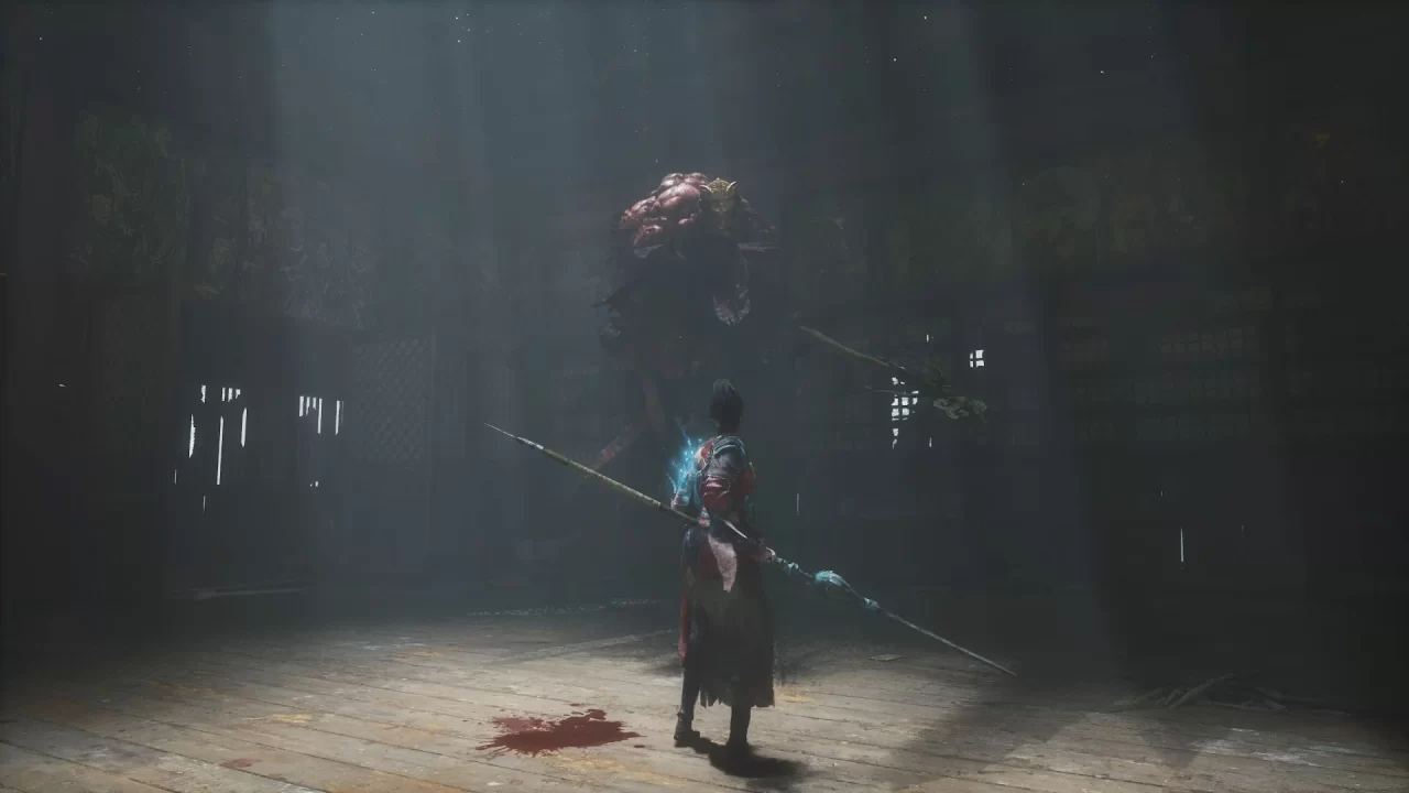 Wuchang: Fallen Feathers protagonist poised and ready for confrontation.