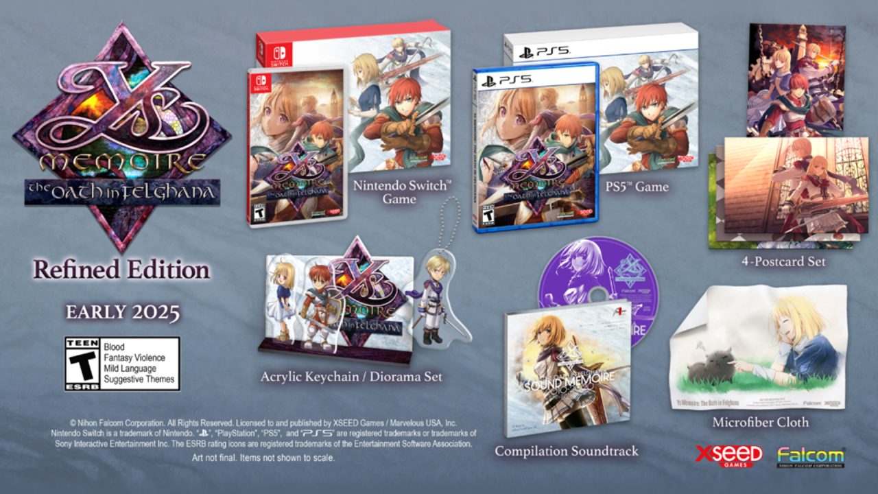 Ys Memoire: The Oath in Felghana Refined Edition