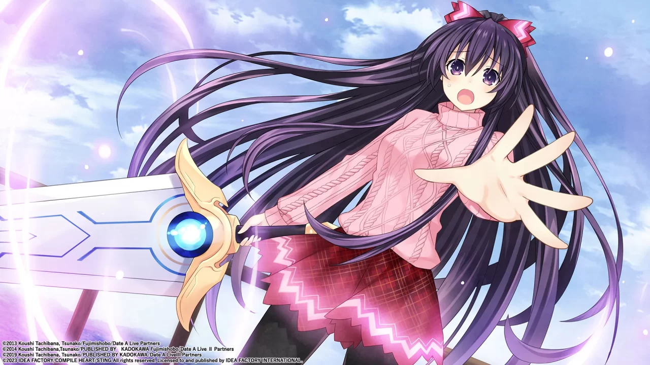 Screenshot of Date A Live: Ren Dystopia, one of the RPGs coming this week