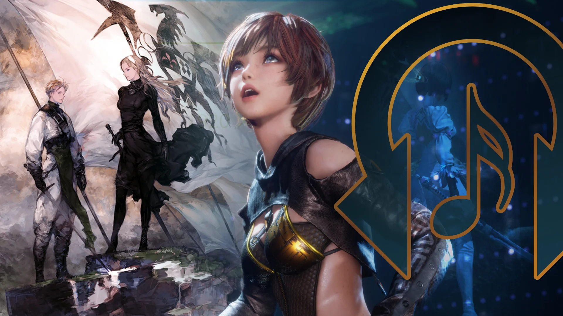 Rhythm Encounter 144 - artwork from Tactics Ogre Reborn, Stellar Blade, and Final Fantasy XIV