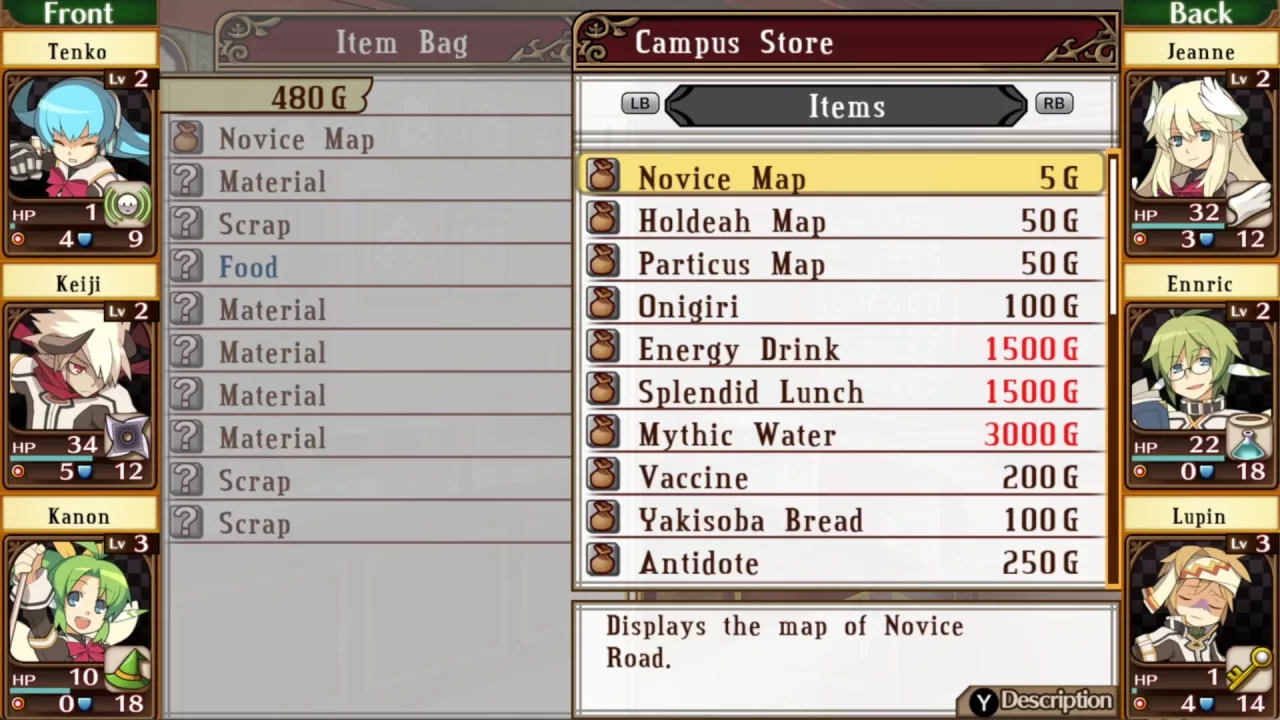 Class of Heroes Anniversary Edition Screenshot 014