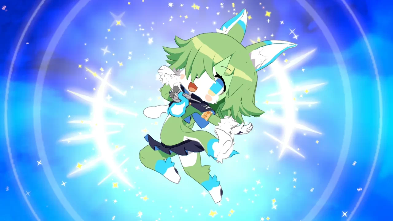 Marouen, a fusion of Marona and Rouen, posing after fusing.