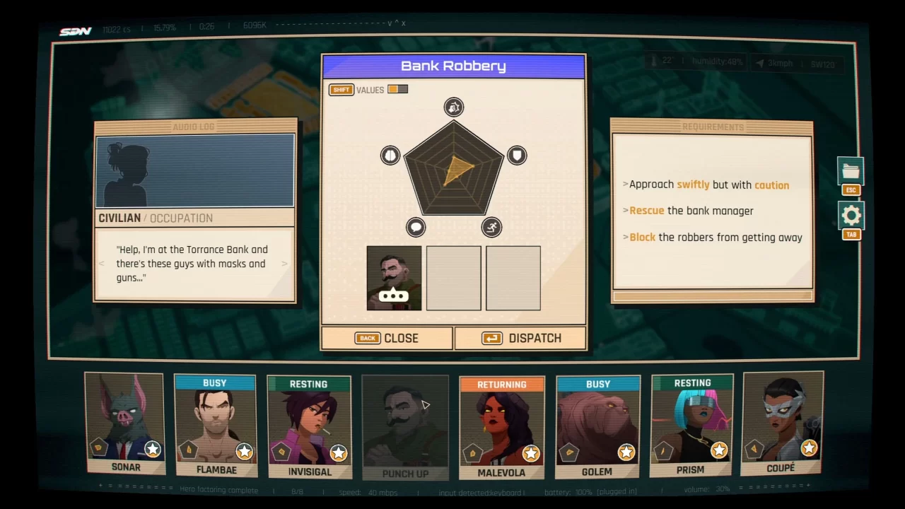 Dispatch가 2025년 슈퍼 히어로 디스패처의 책상 뒤에 여러분을 안내합니다 GAMINGDEPUTY KOREA