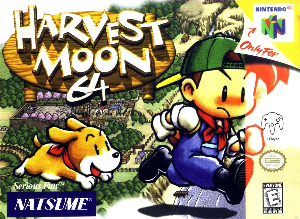 Harvest Moon 64 Cover Art NA