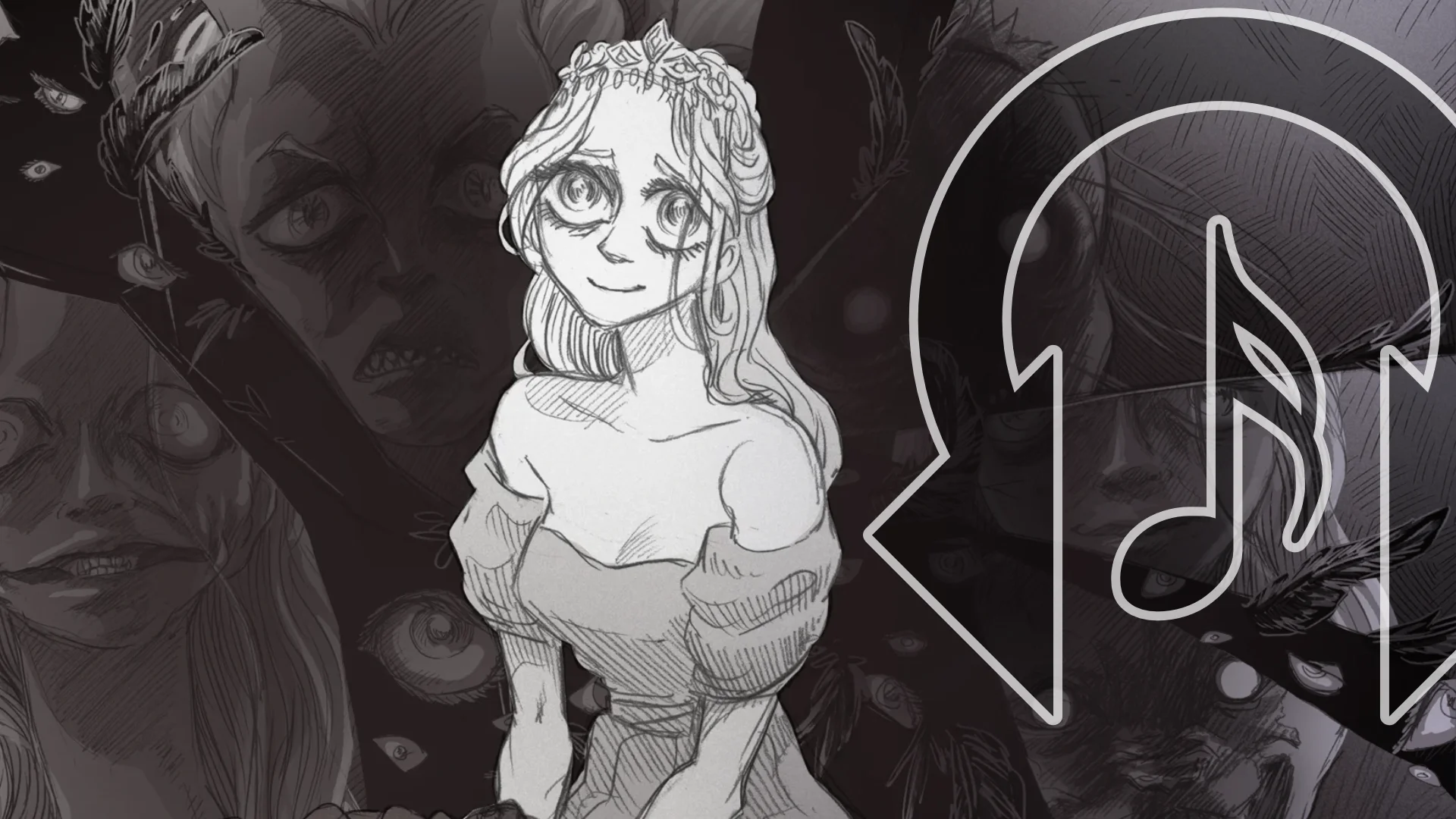 Rhythm Encounter 151 - Slay the Princess artwork