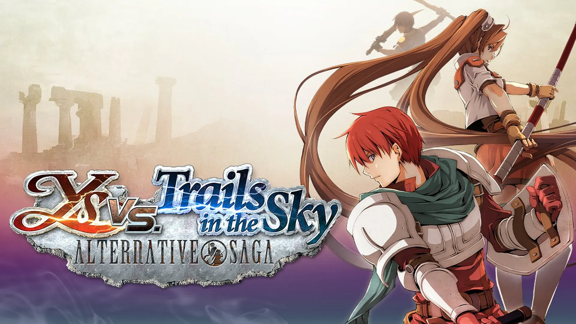 Artwork of Ys vs. Trails in the Sky: Alternative Saga