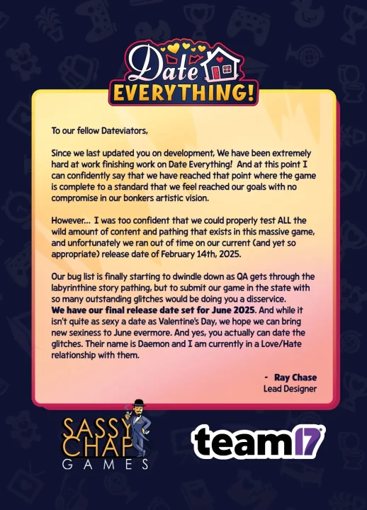 Date Everything! Update