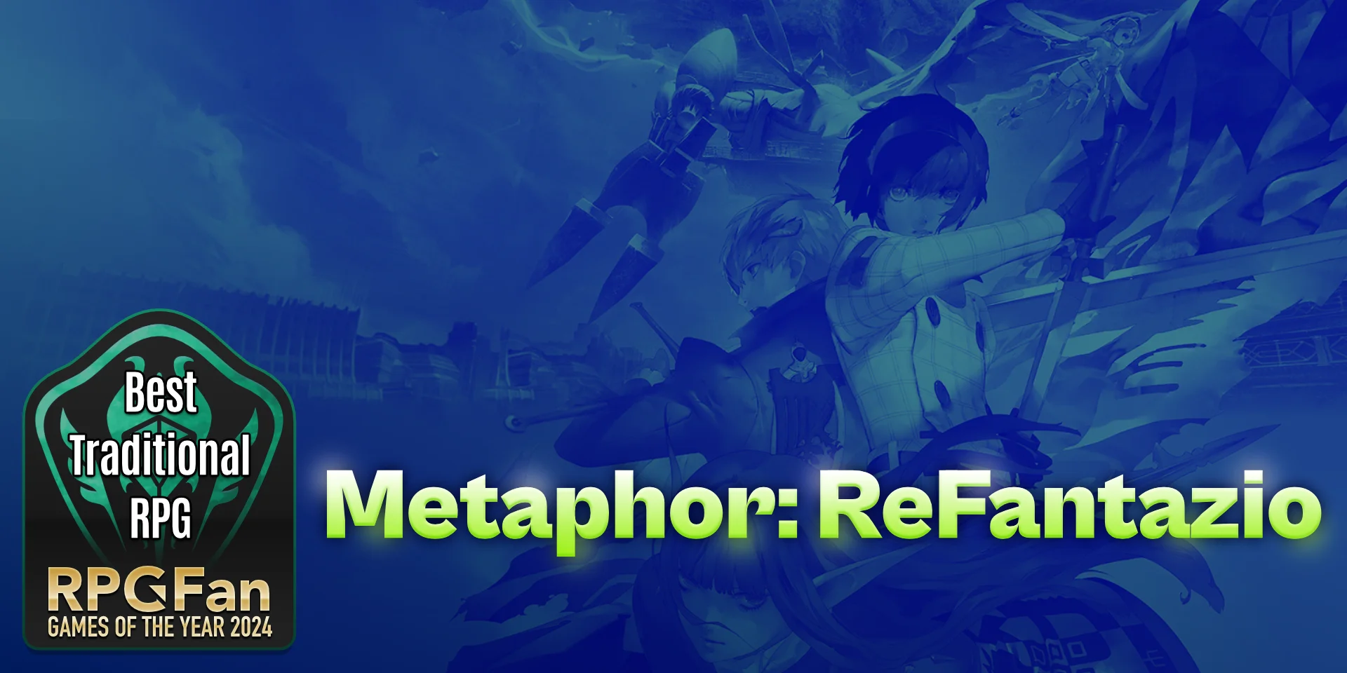 Metaphor ReFantazio - Best Traditional RPG of 2024