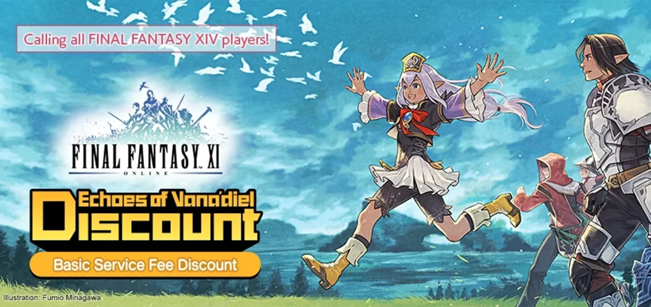 The Echoes of Vana'diel Discount Campaign Artwork