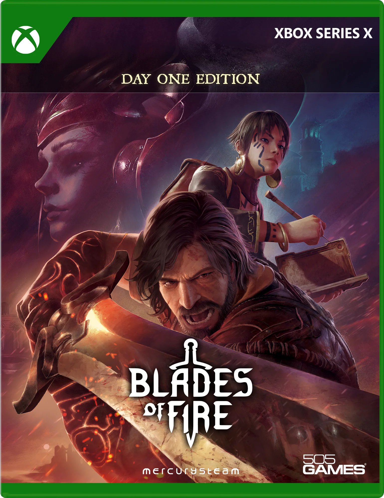 Blades of Fire Cover Art Xbox Day One Edition