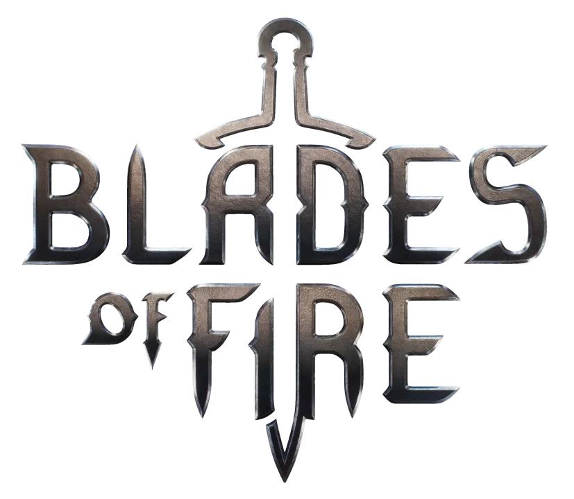 Blades of Fire Logo Textured