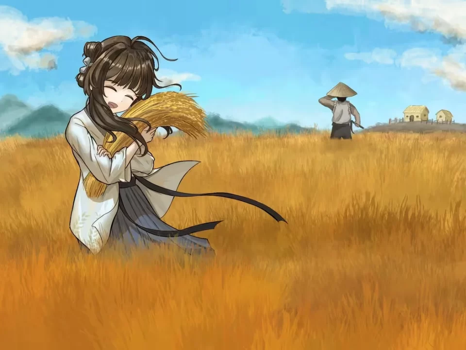 The Hungry Lamb Traveling in the Late Ming Dynasty Artwork 002