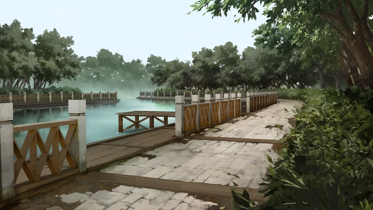 The Hungry Lamb Traveling in the Late Ming Dynasty Artwork 006