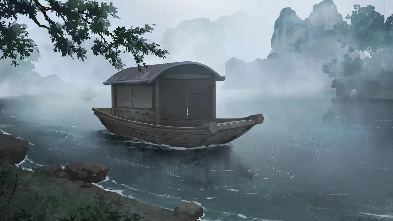 The Hungry Lamb Traveling in the Late Ming Dynasty Artwork 011