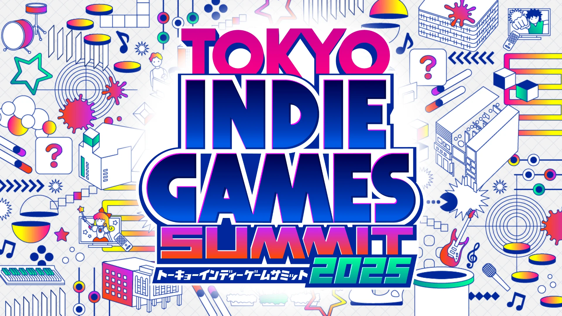 Tokyo Indie Games Summit 2025 Logo and artwork