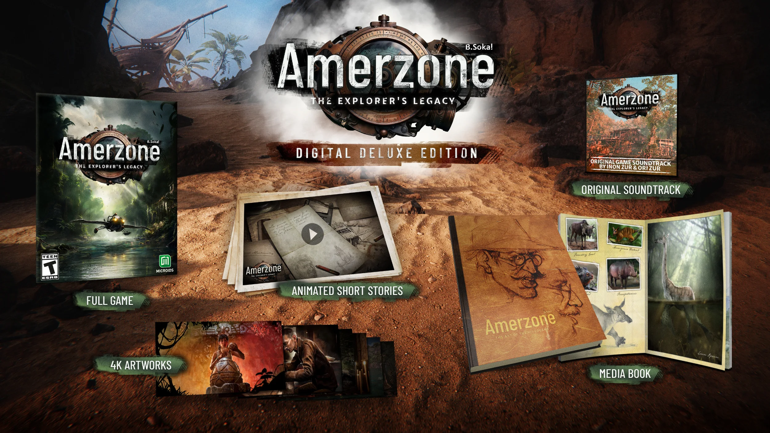 Amerzone The Explorers Legacy Cover Art NA Digital