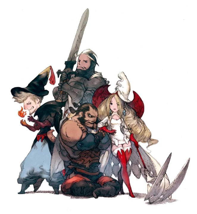 Bravely Default Flying Fairy HD Remaster Artwork 009 Sky Knights