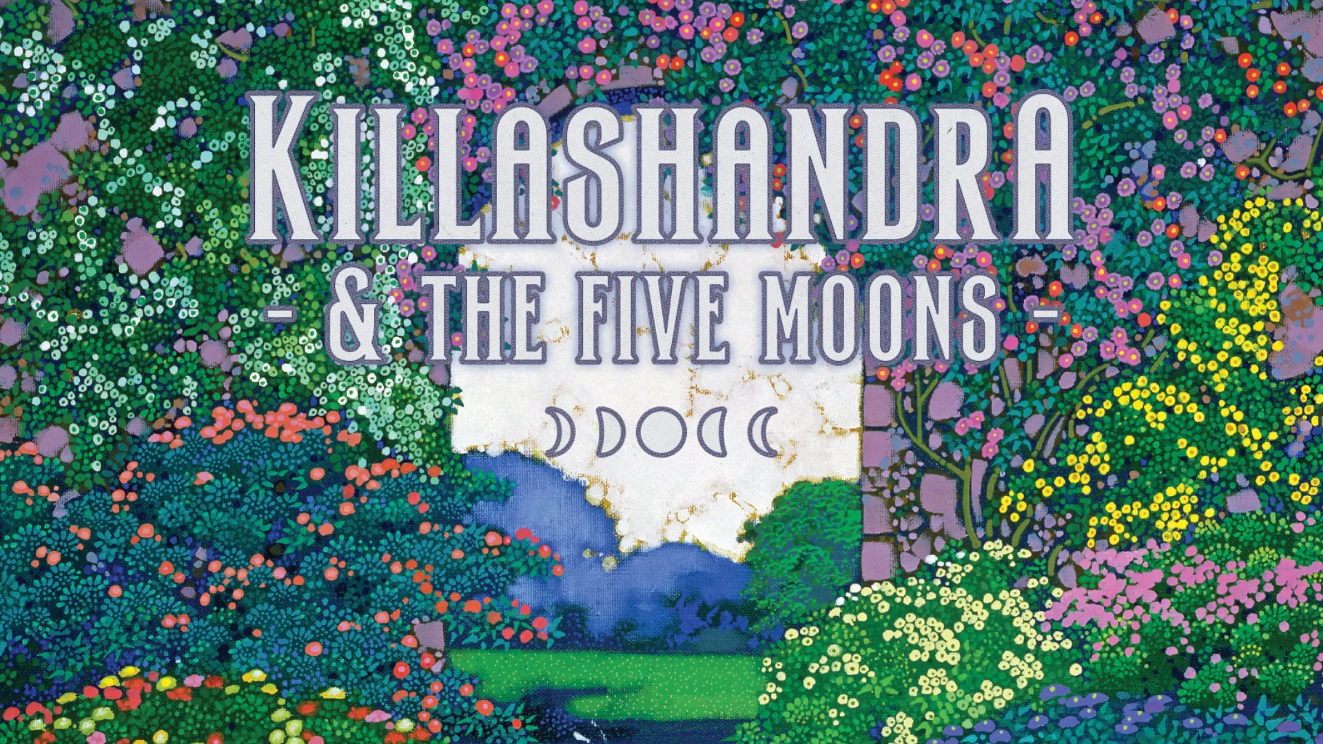 Killashandra and the Five Moons Artwork