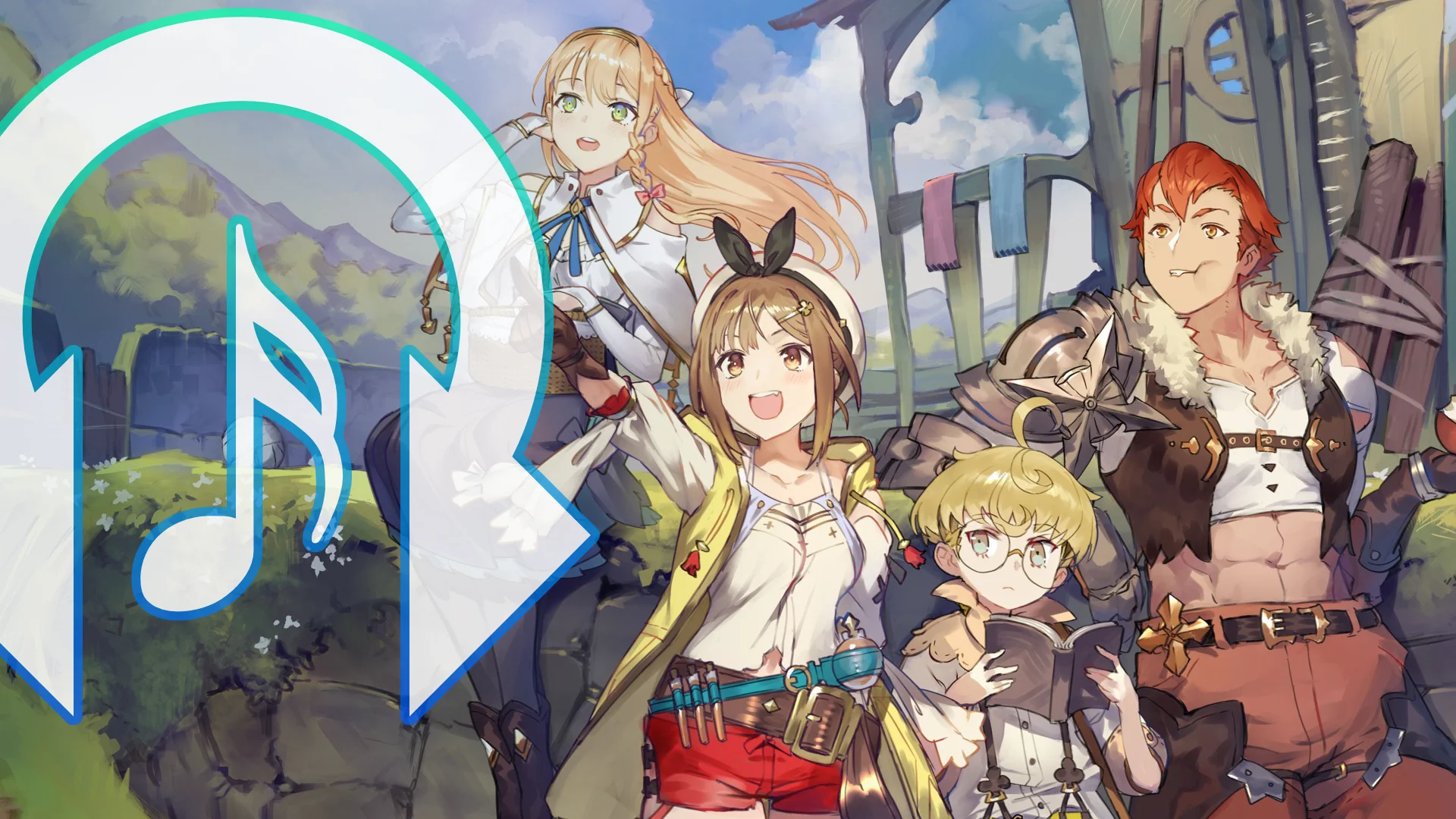 Rhythm Encounter 159 - character art from Atelier Ryza