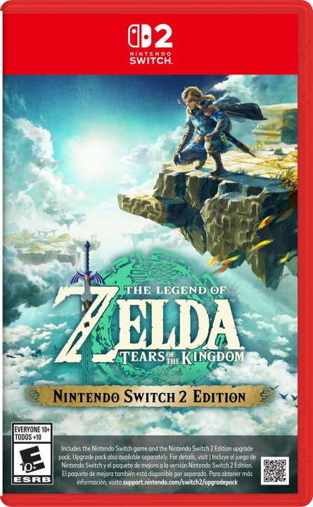 The Legend of Zelda Tears of the Kingdom Switch 2 Cover Art 001