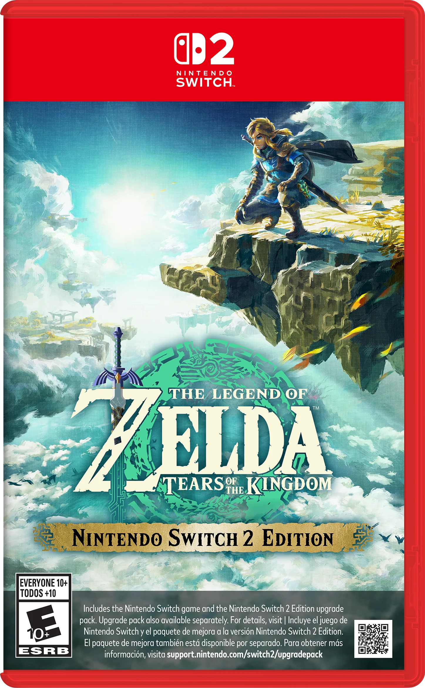 The Legend of Zelda Tears of the Kingdom Switch 2 Cover Art 001