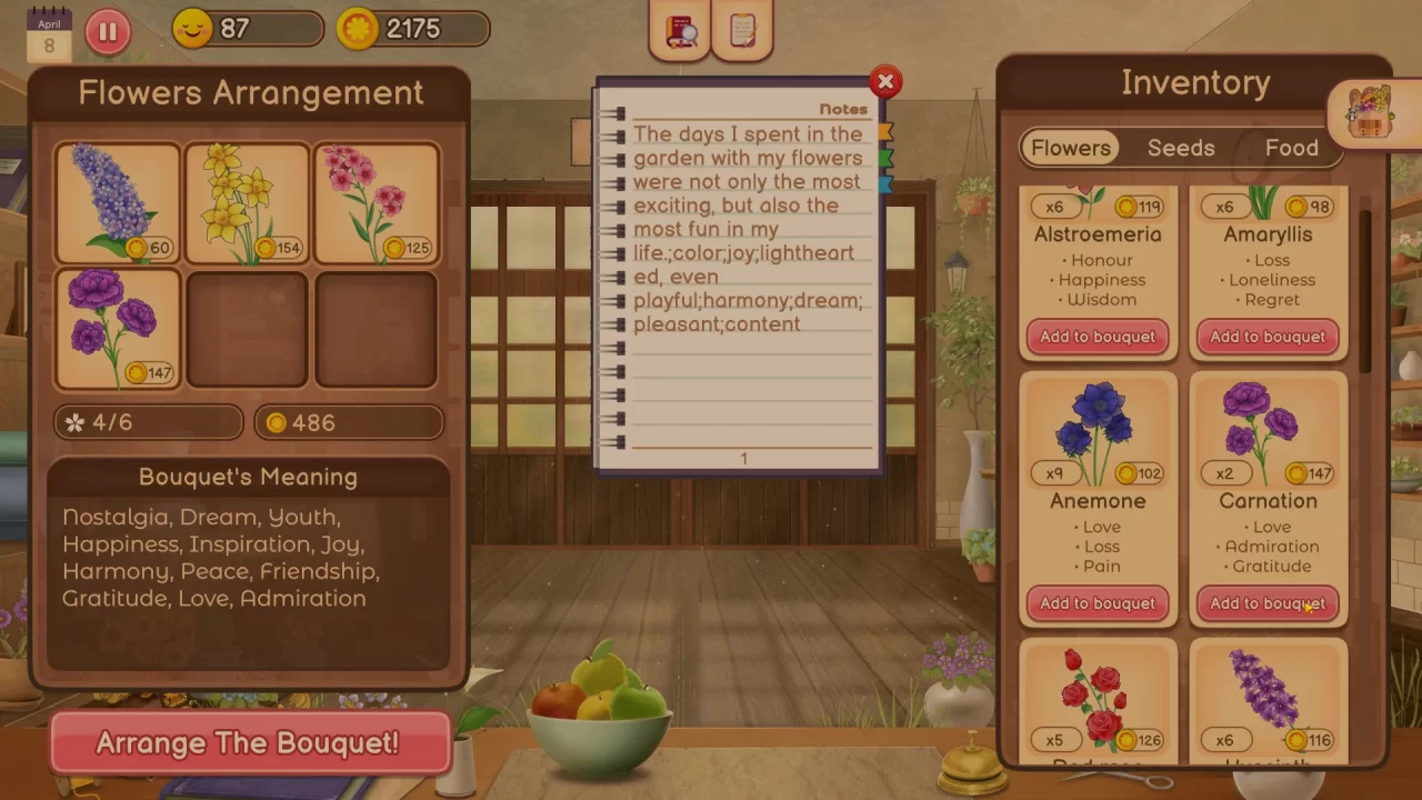 Hanakos Flower Shop Screenshot 011