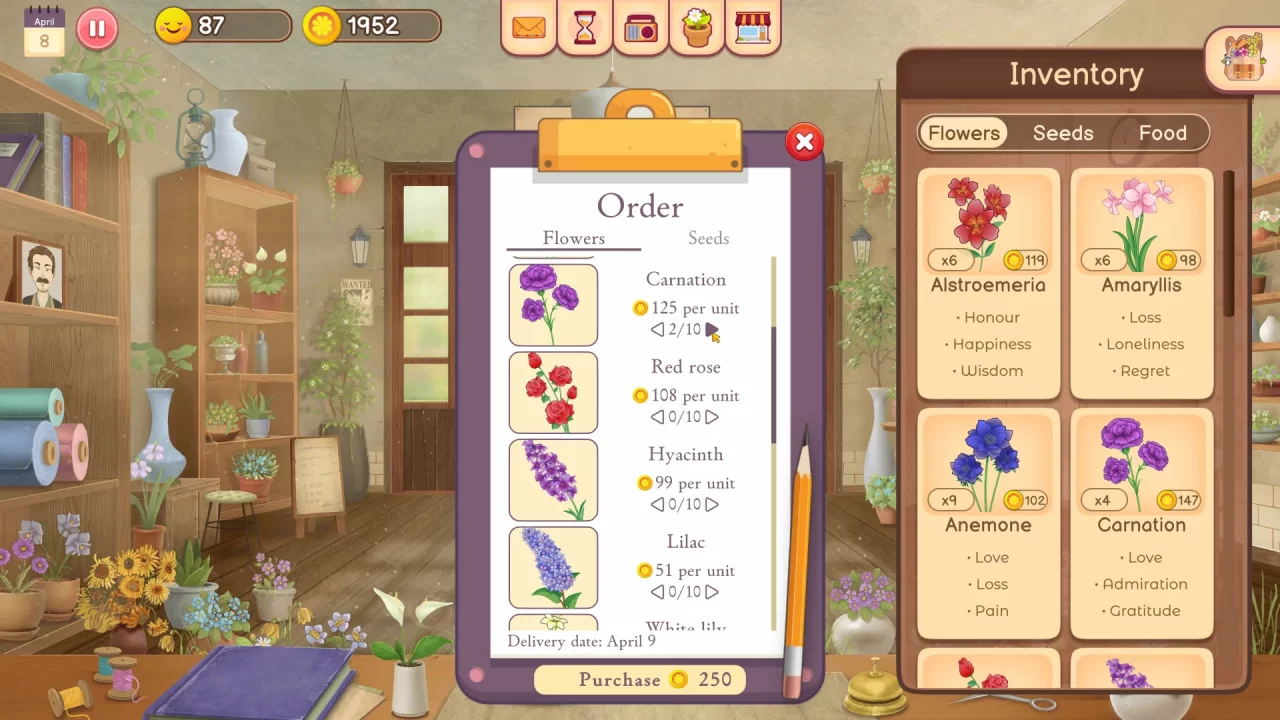 Hanakos Flower Shop Screenshot 015