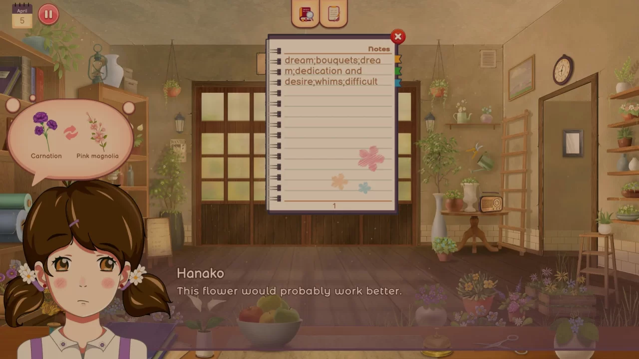 Hanakos Flower Shop Screenshot 018