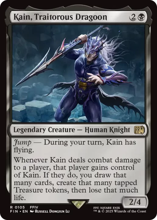 MTGxFF Card FFIV Kain