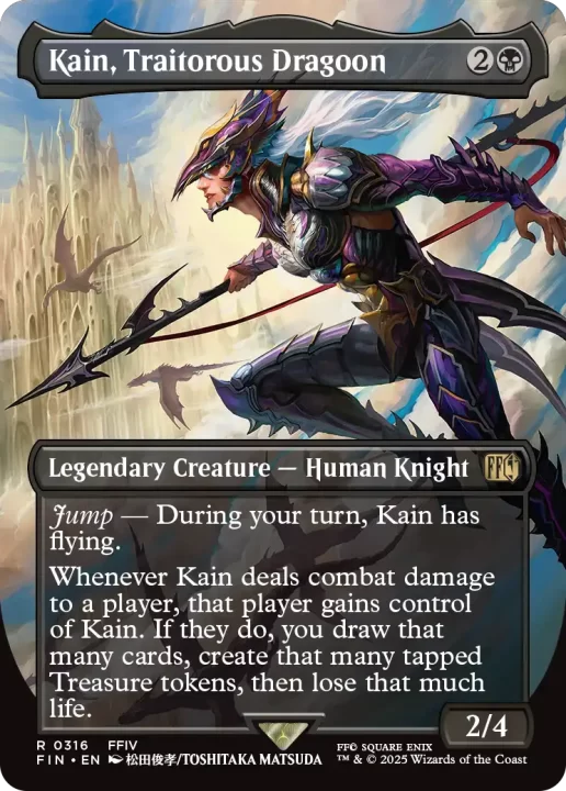 MTGxFF Card FFIV Kain