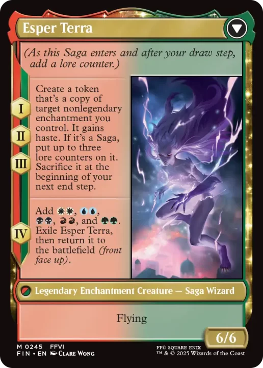 MTGxFF Card FFVI Esper Terra 1
