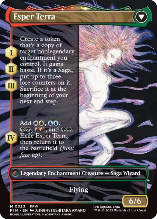 MTGxFF Card FFVI Esper Terra 2