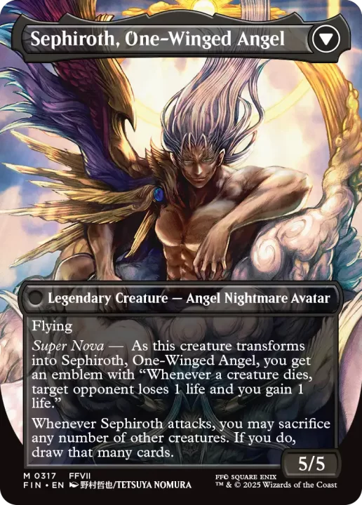 MTGxFF Card FFVII Sephiroth 2
