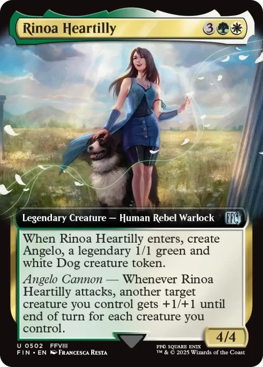 MTGxFF Card FFVIII Rinoa Heartilly