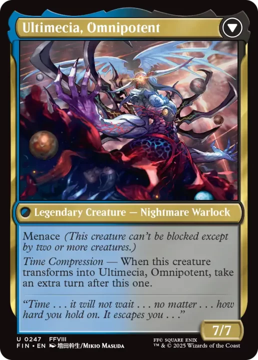 MTGxFF Card FFVIII Ultimecia, Omnipotent