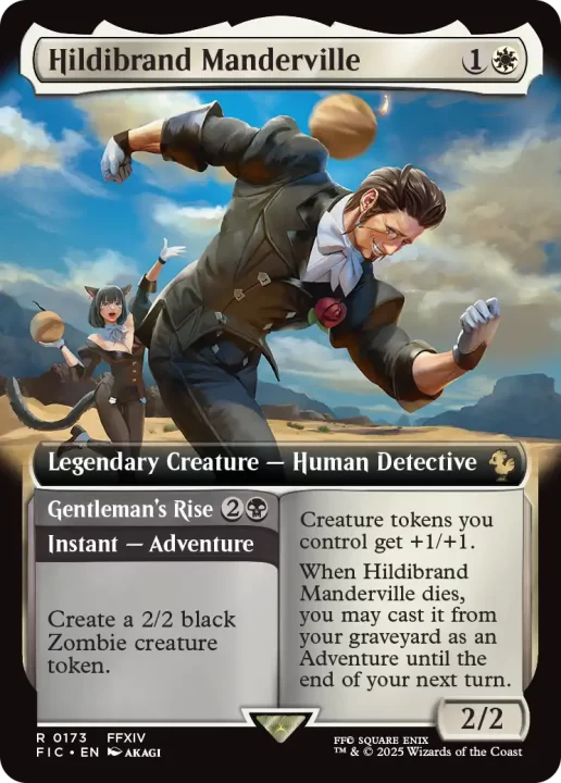 MTGxFF Card FFXIV Hildibrand Manderville
