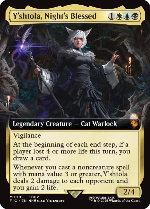 MTGxFF Card FFXIV Y'shtola, Night's Blessed 1