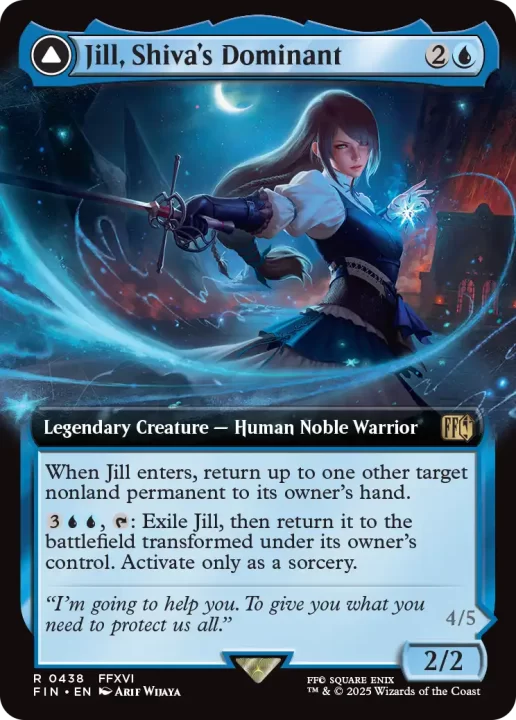 MTGxFF Card FFXVI Jill, Shiva's Dominant 1