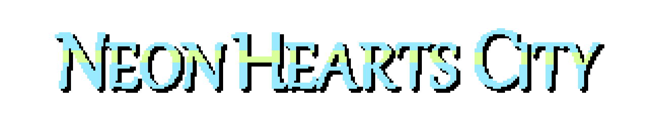 Neon Hearts City Logo 001