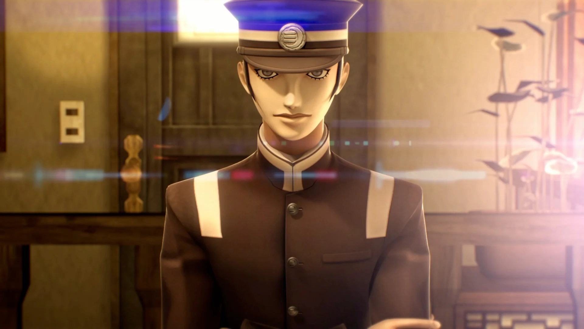 Raidou looking directly at the viewer in Raidou Remastered The Mystery of the Soulless Army