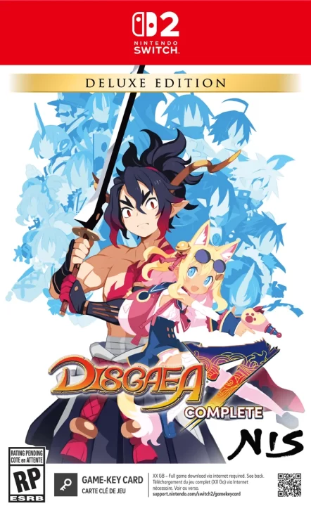 DIsgaea 7 Complete Cover Art NA Switch 2
