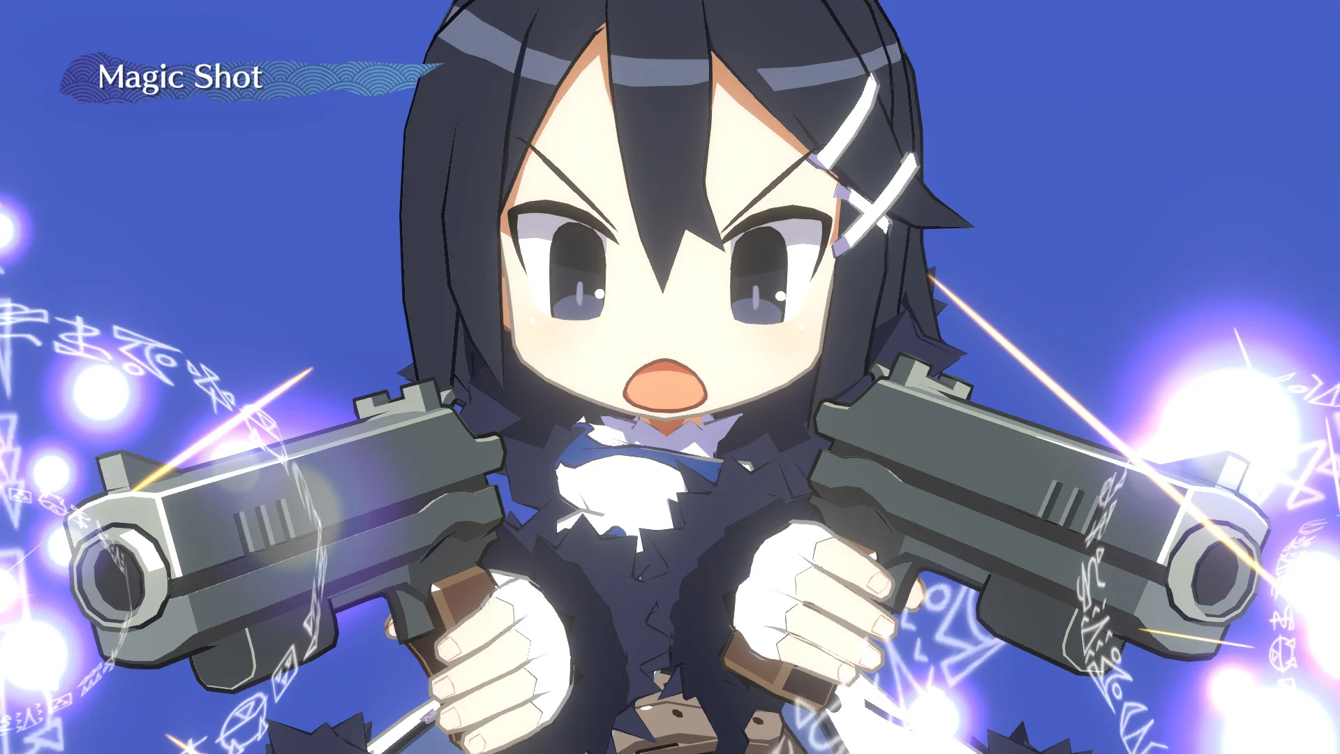 The new character, Asagi, in Disgaea 7 Complete.