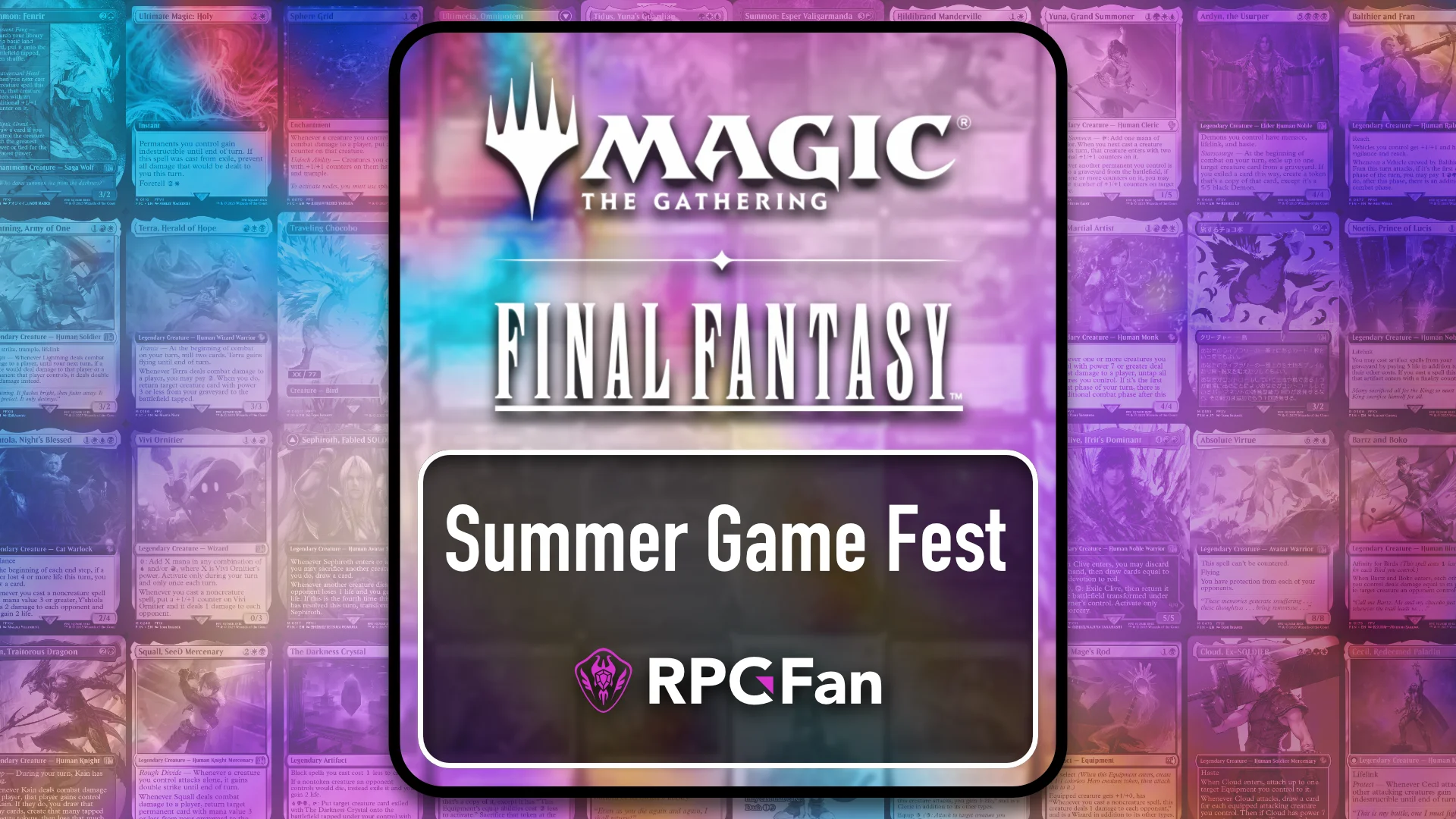 Final Fantasy x Magic the Gathering SGF2025 Featured