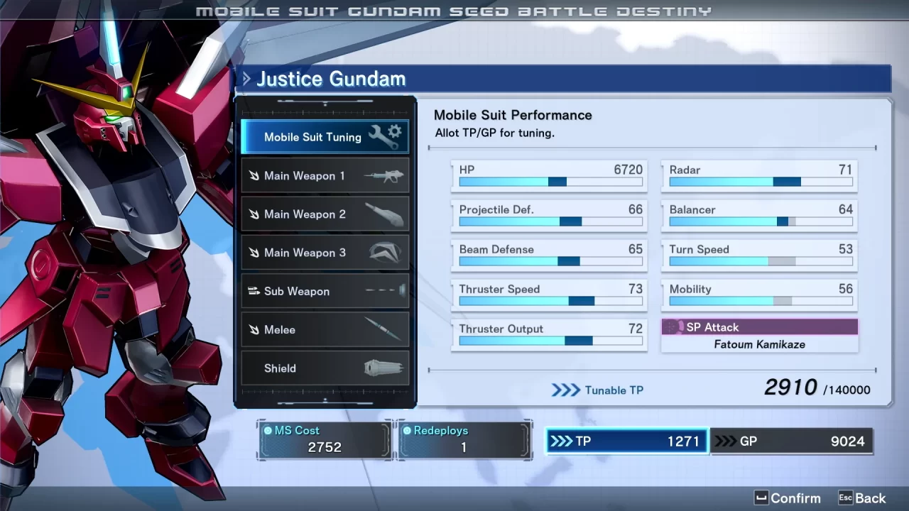 Mobile Suit Gundam SEED Battle Destiny Remastered Screenshot 002