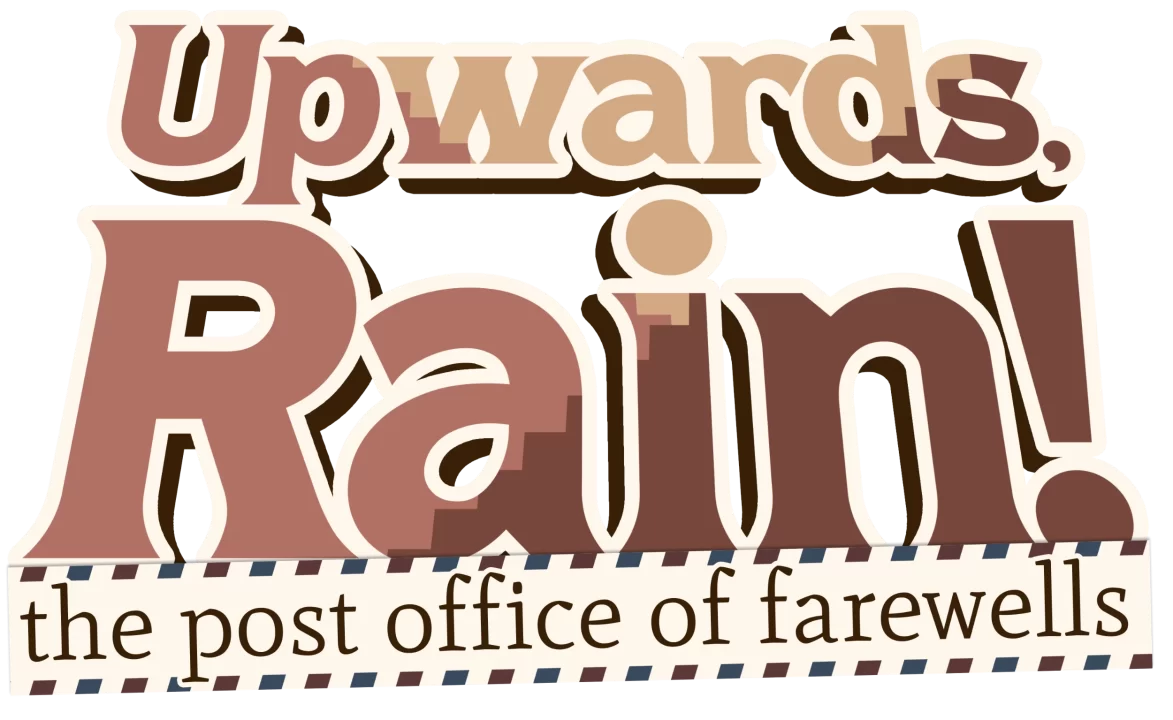 Upwards Rain The Post Office of Farewells Logo 001
