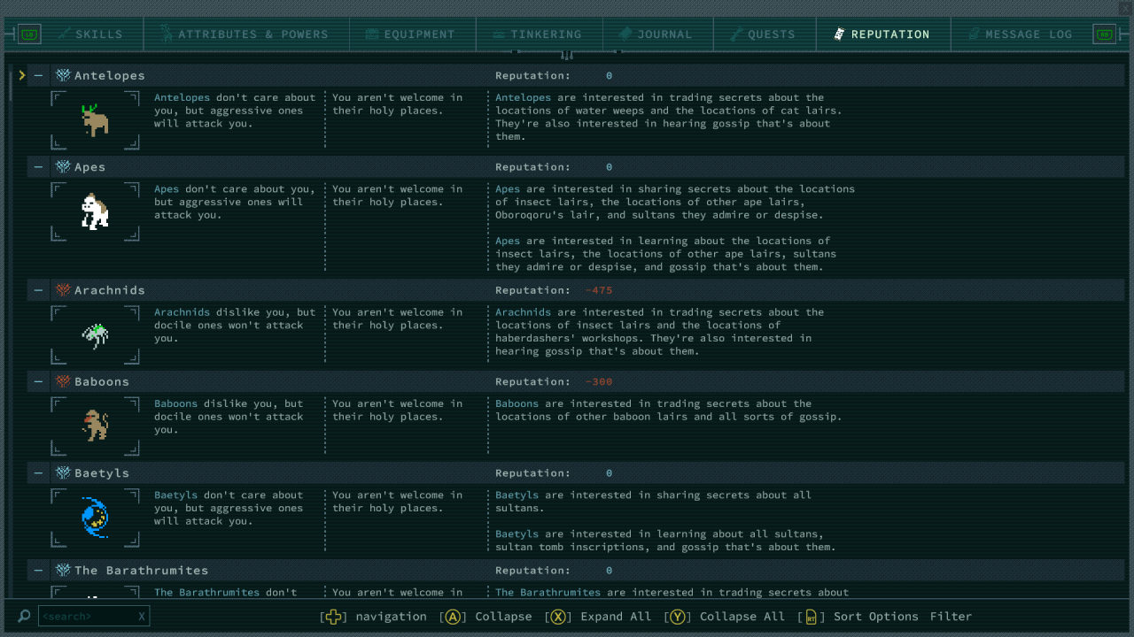 Caves of Qud Screenshot 012