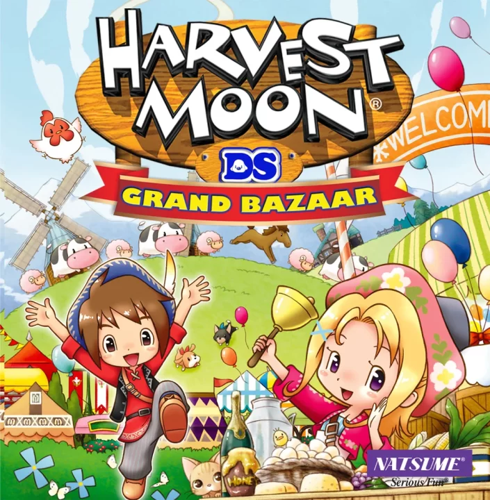 Harvest Moon DS Grand Bazaar Artwork 001